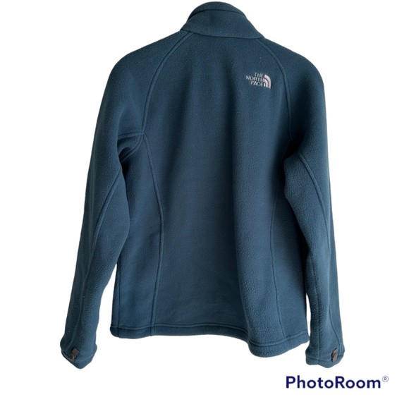 THE NORTH FACE Teal 100 Glacier Full Zip Ladies Micro Fleece Jacket, S - Picture 2 of 7